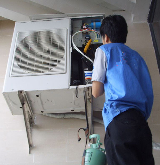 资中空调开机无反应维修